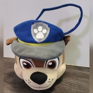 Paw Patrol Chase Nickelodeon Medium Plush Basket 2018
